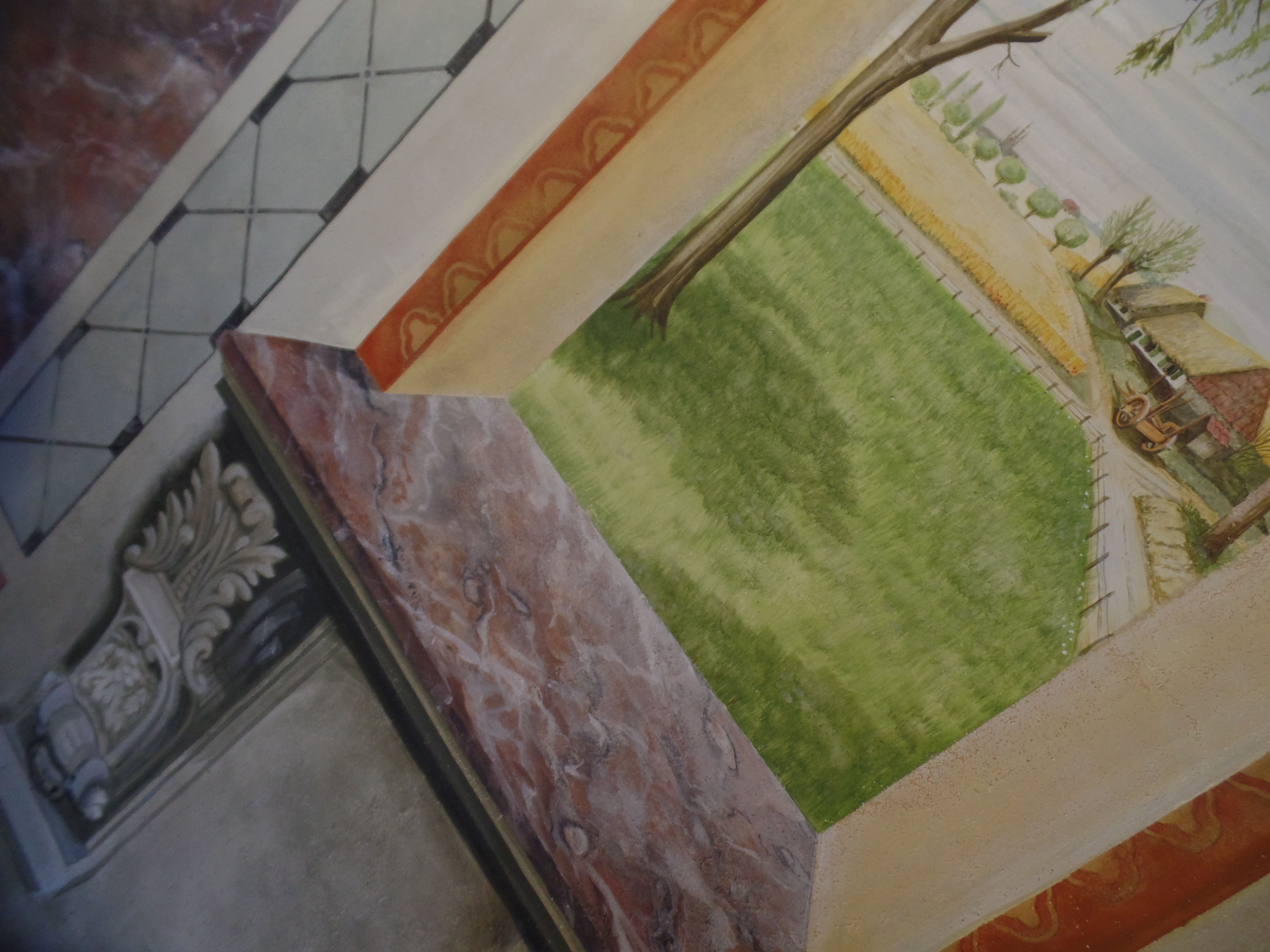 Tablette trompe l’œil - Chapelle - Anderlecht