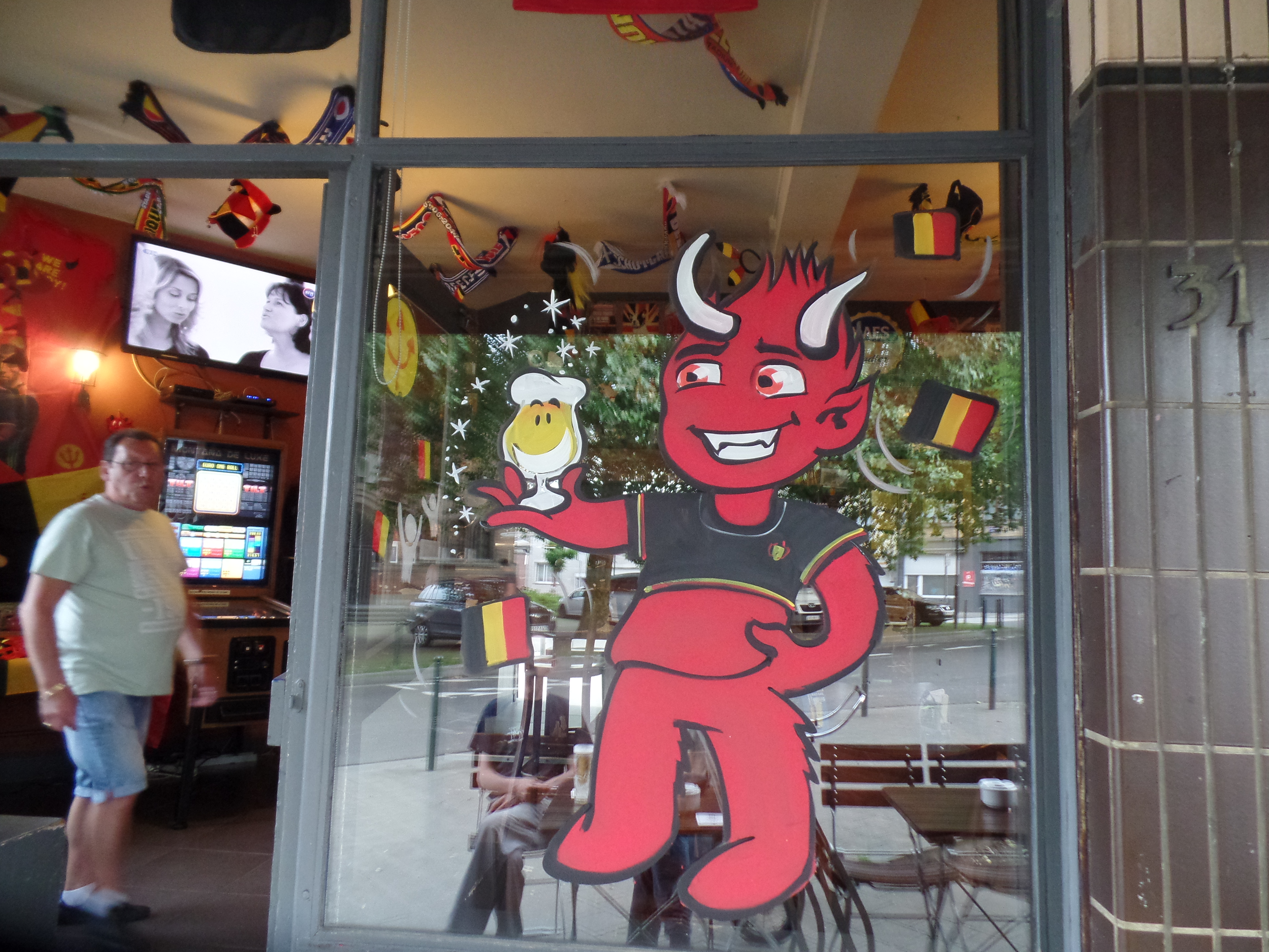 Le Mundial, coupe du monde de football - Pub irlandais o'Reilly's - 1000 Bruxelles