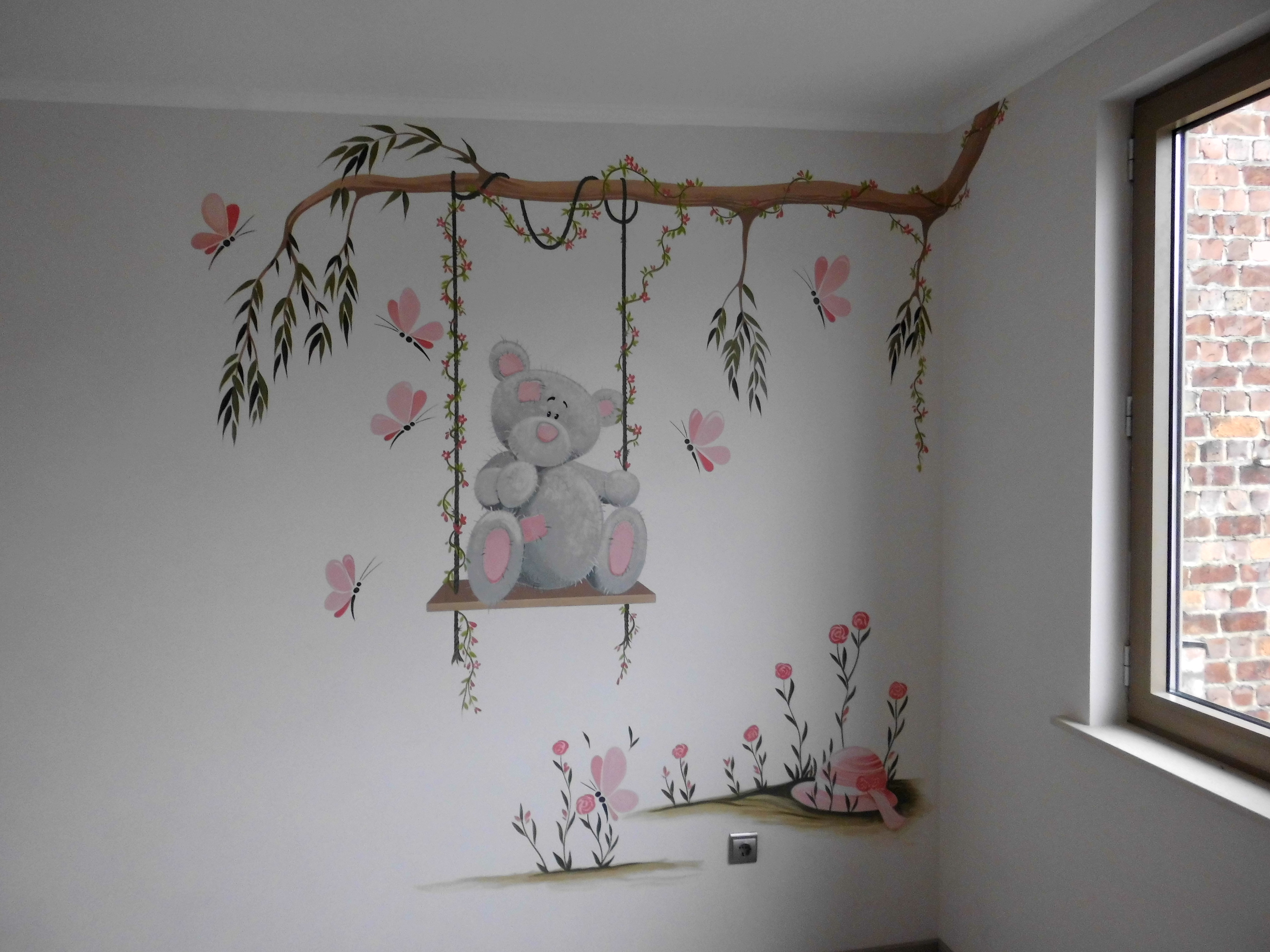 Fresque murale pour embellir et égayer les chambres d’enfants.