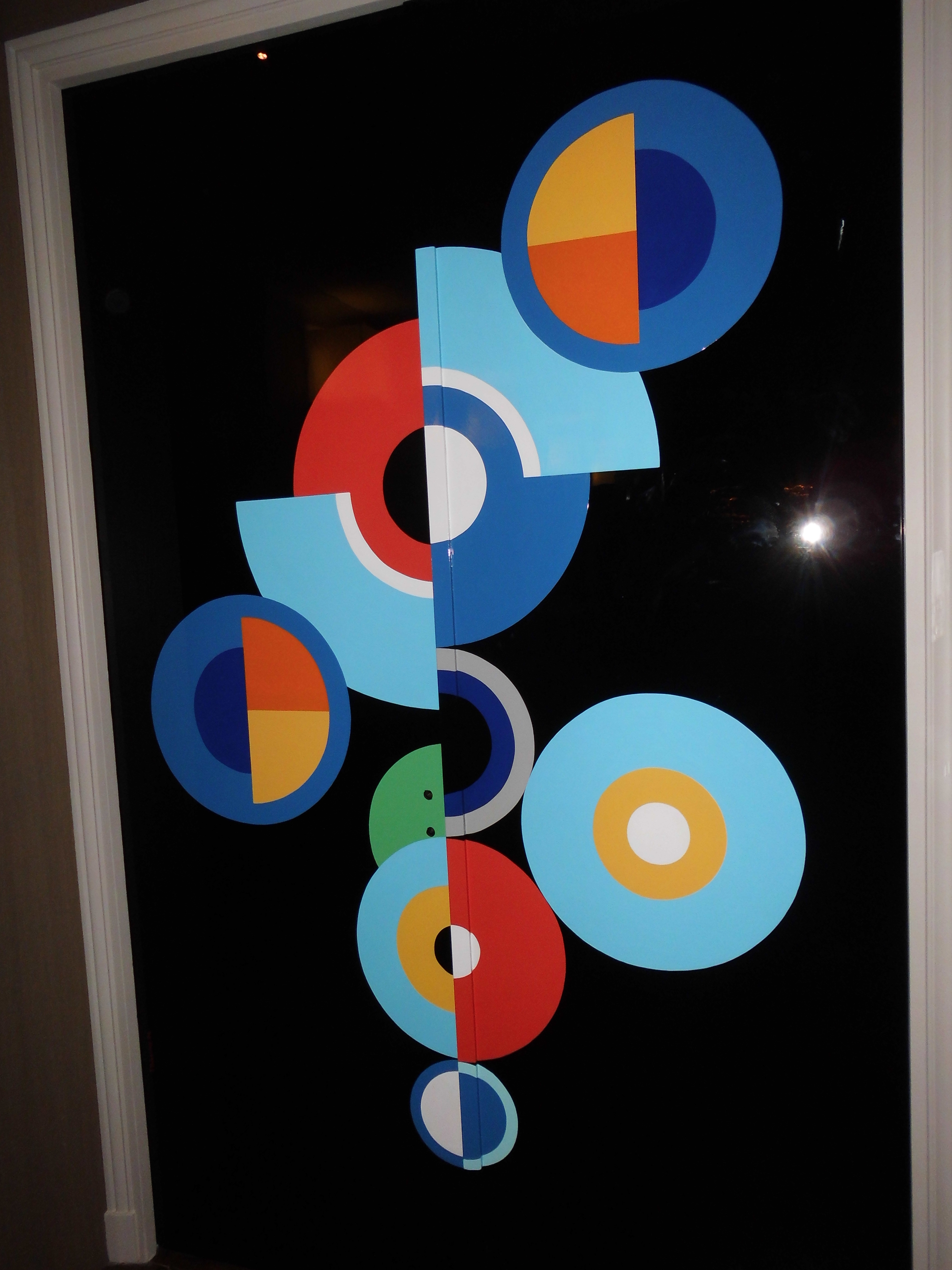 Laquage et peinture sur portes d'appartement de luxe à Paris 16e