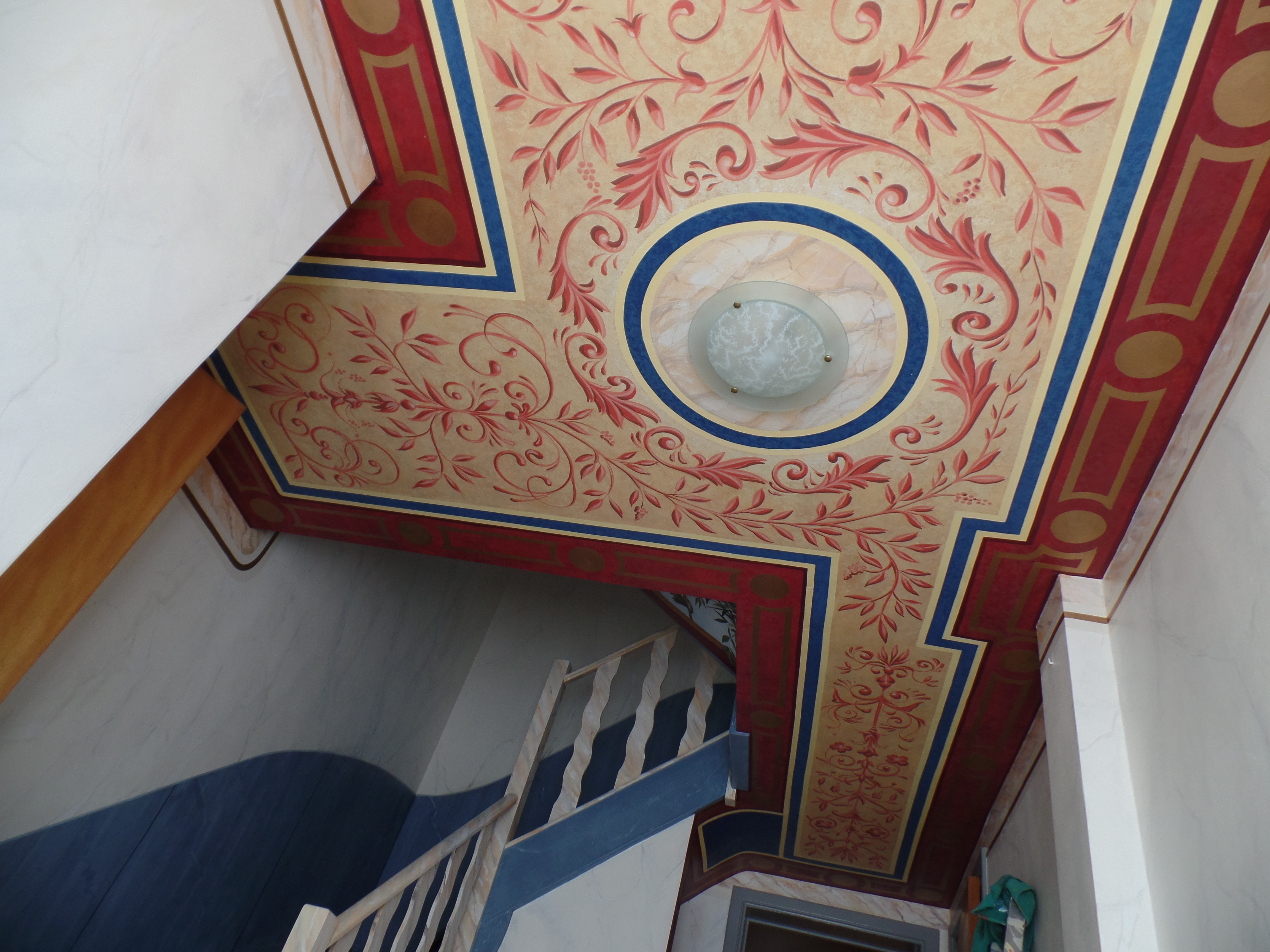 Escalier d'un privé à Berchem Ste Agathe