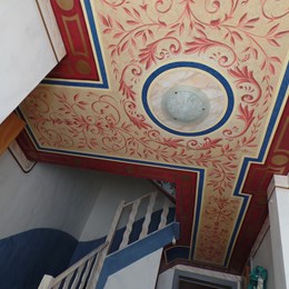 Escalier d'un privé à Berchem Ste Agathe