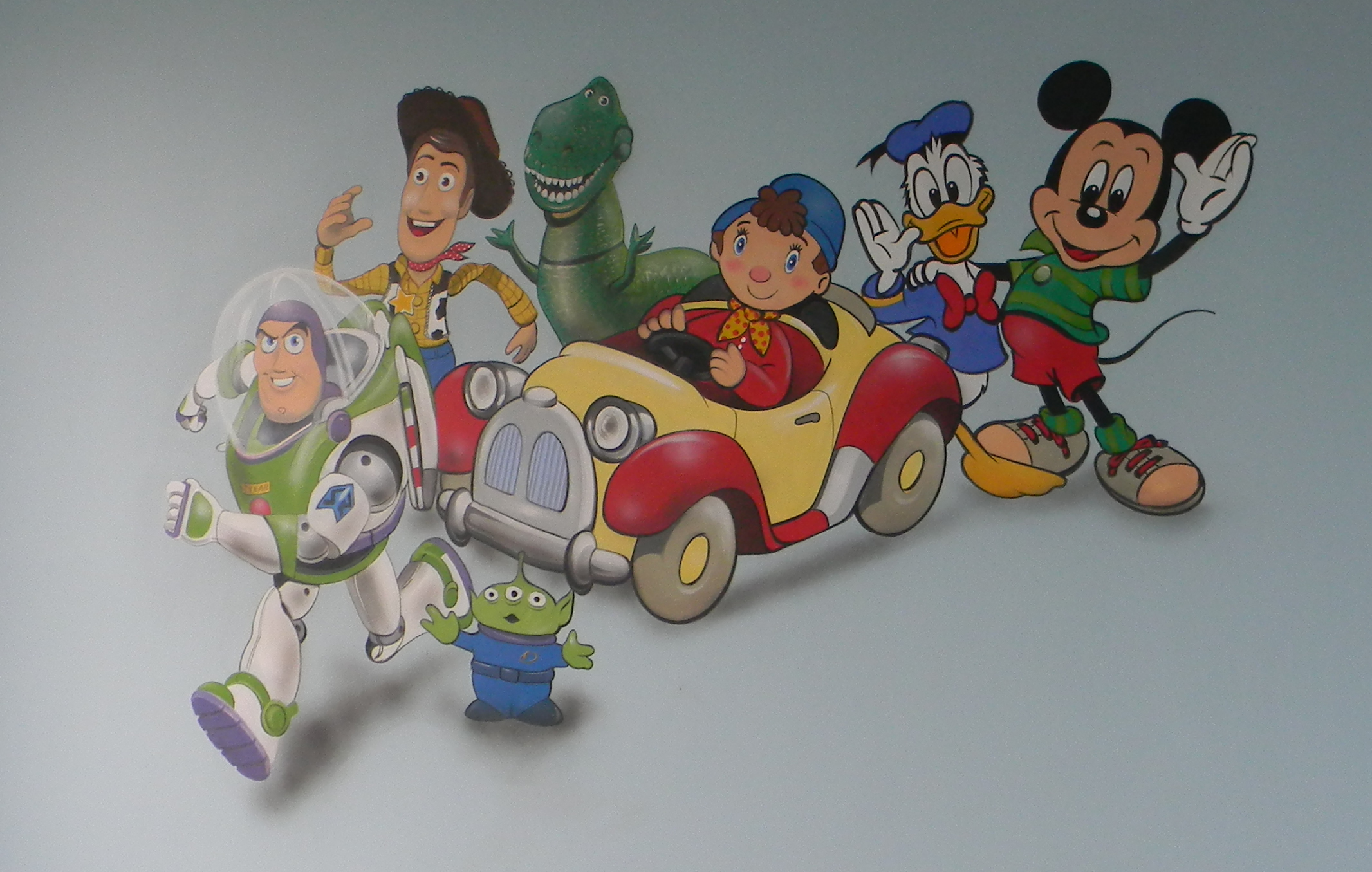 Fresque murale pour embellir et égayer les chambres d’enfants.