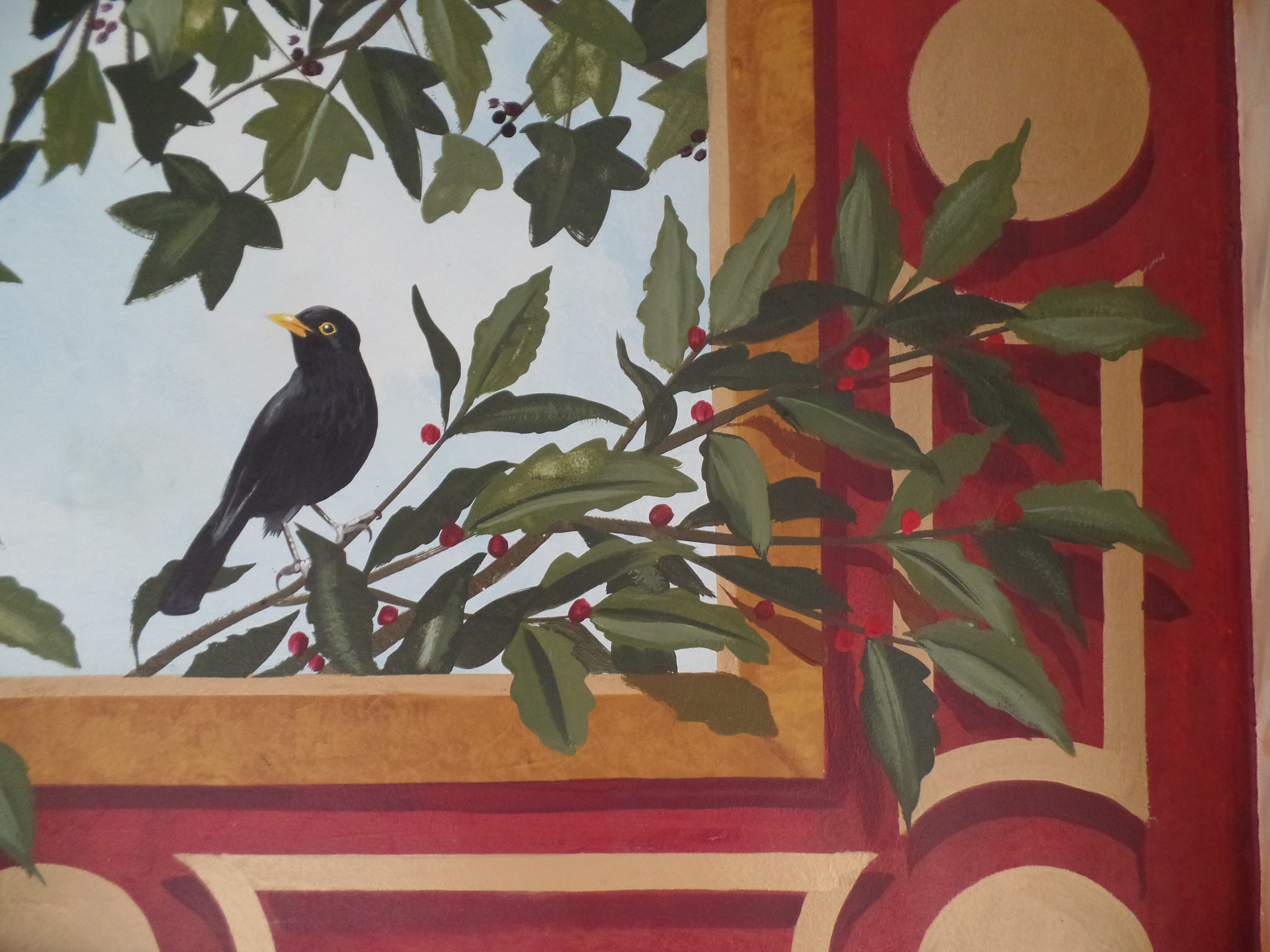 Escalier d'un privé à Berchem Ste Agathe