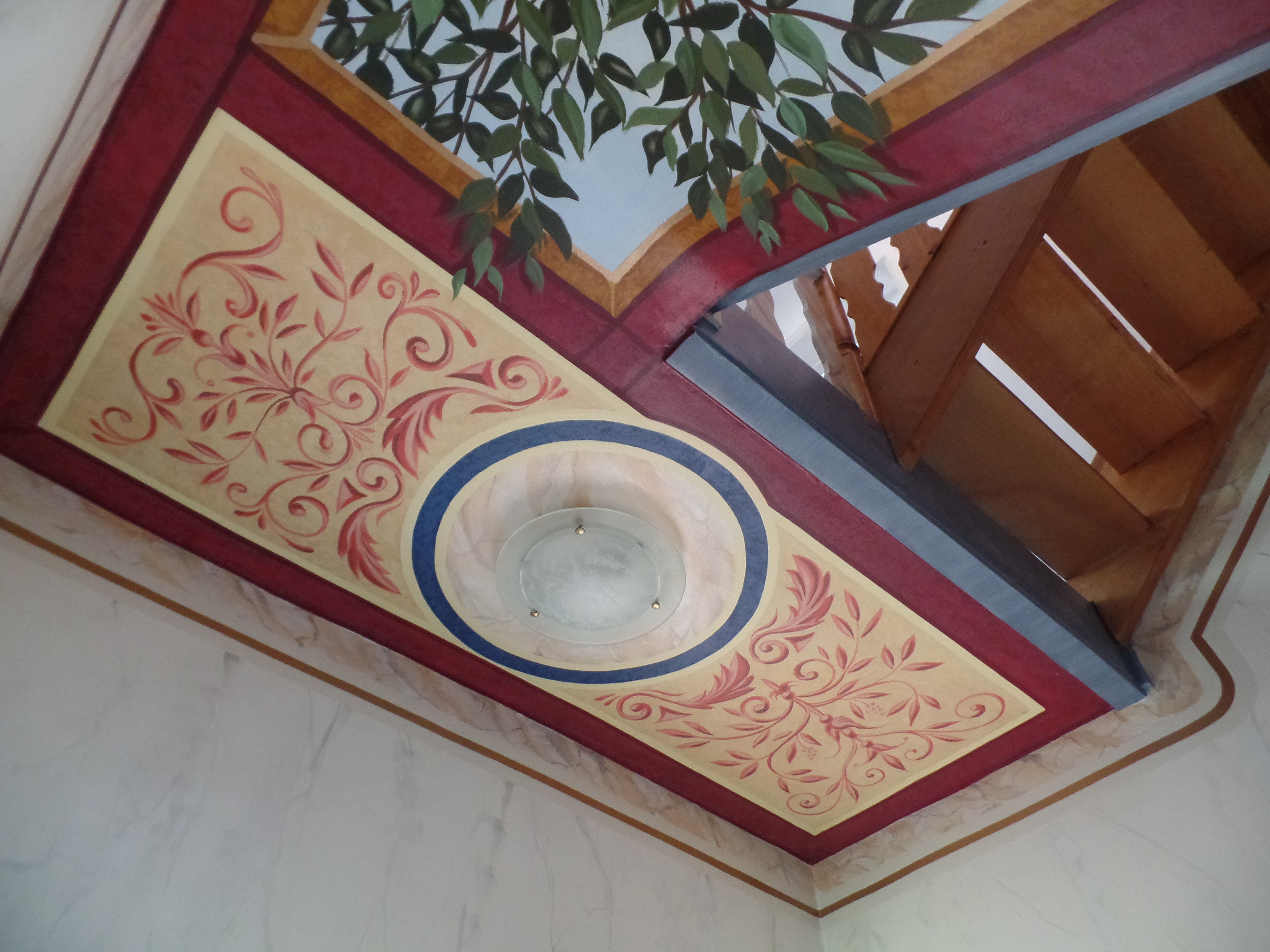 Escalier d'un privé à Berchem Ste Agathe