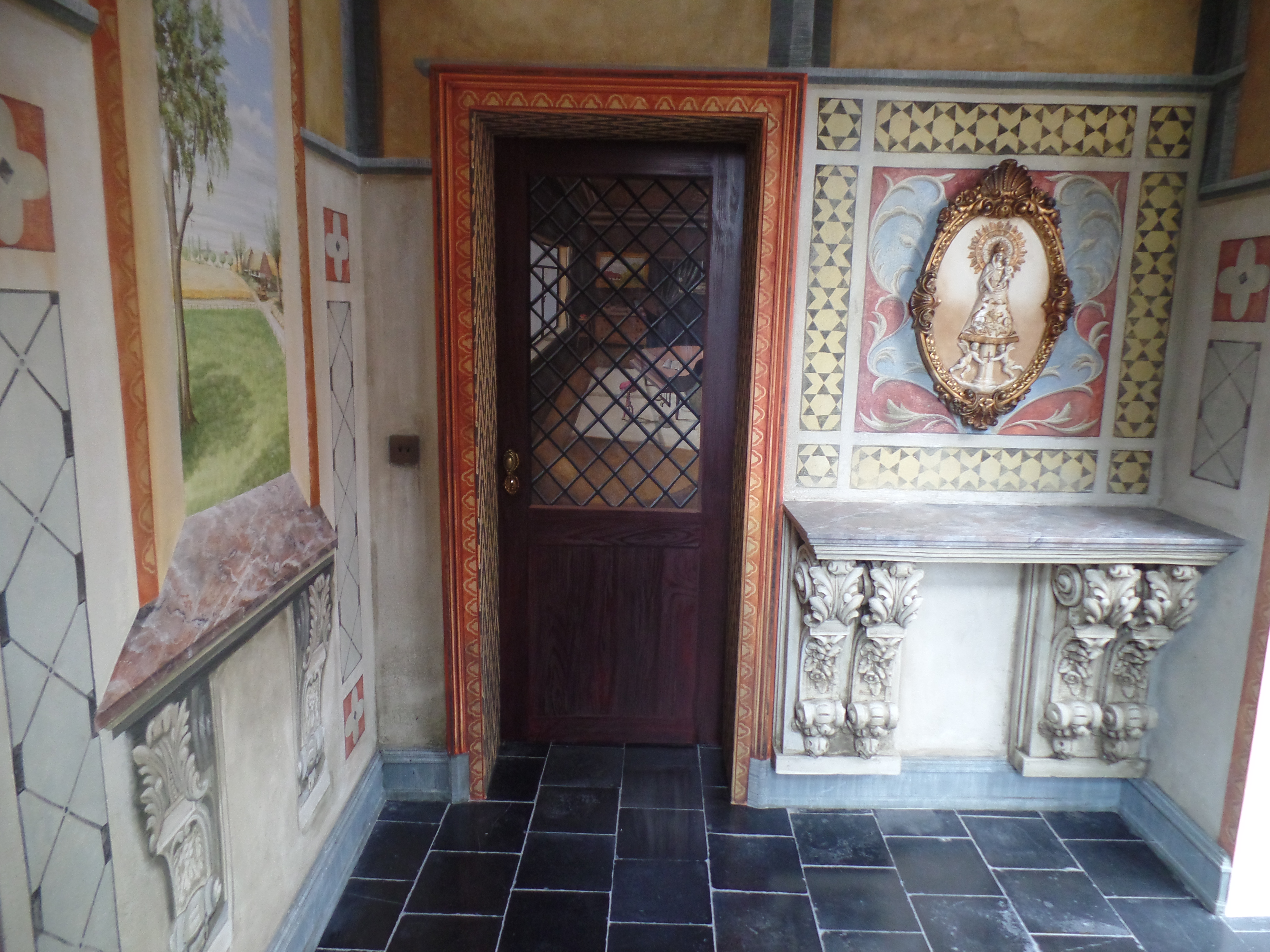 Porte inspirée d’un Vermeer - Chapelle - Anderlecht