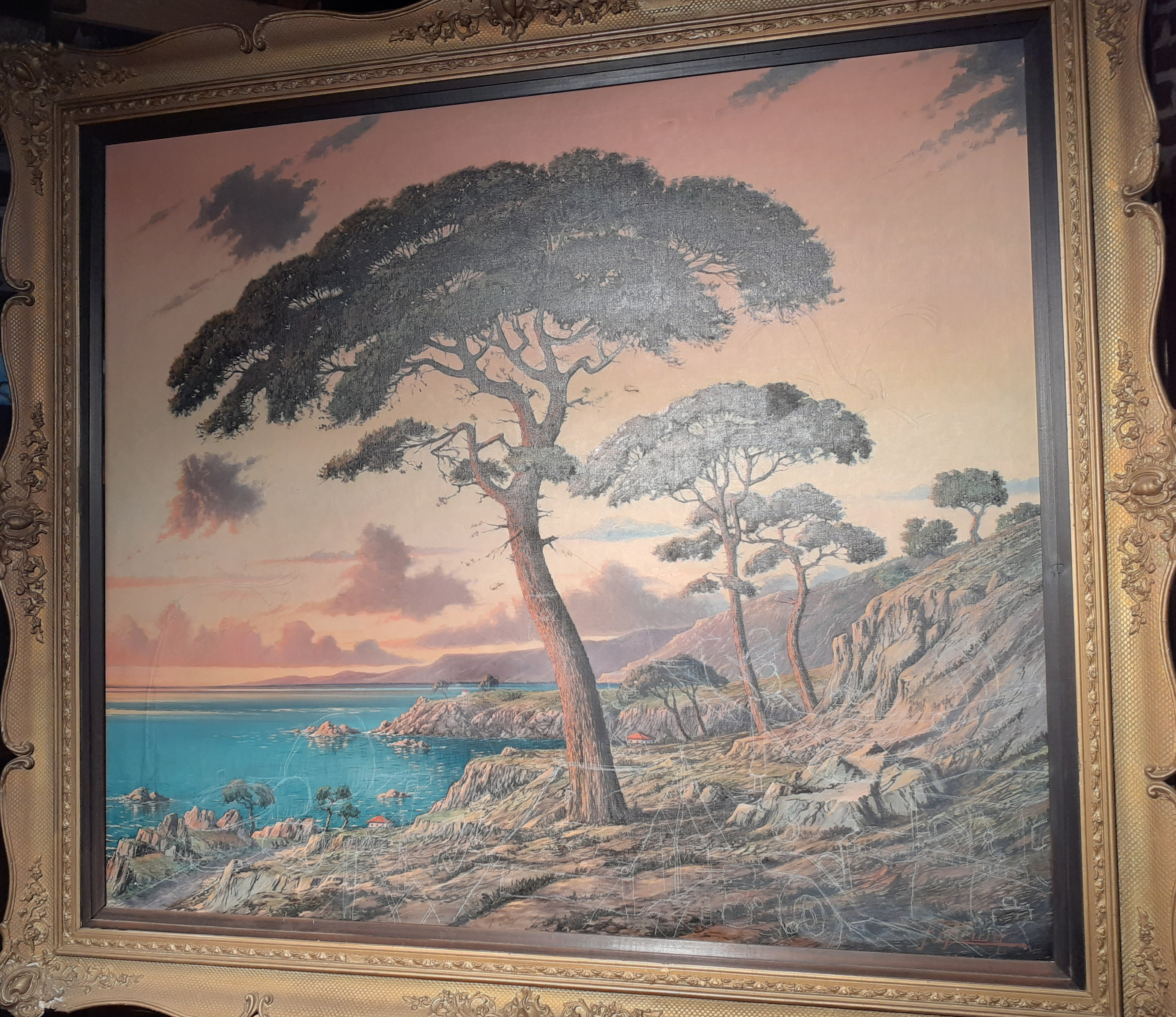 Un tableau trouvé aux puces ...