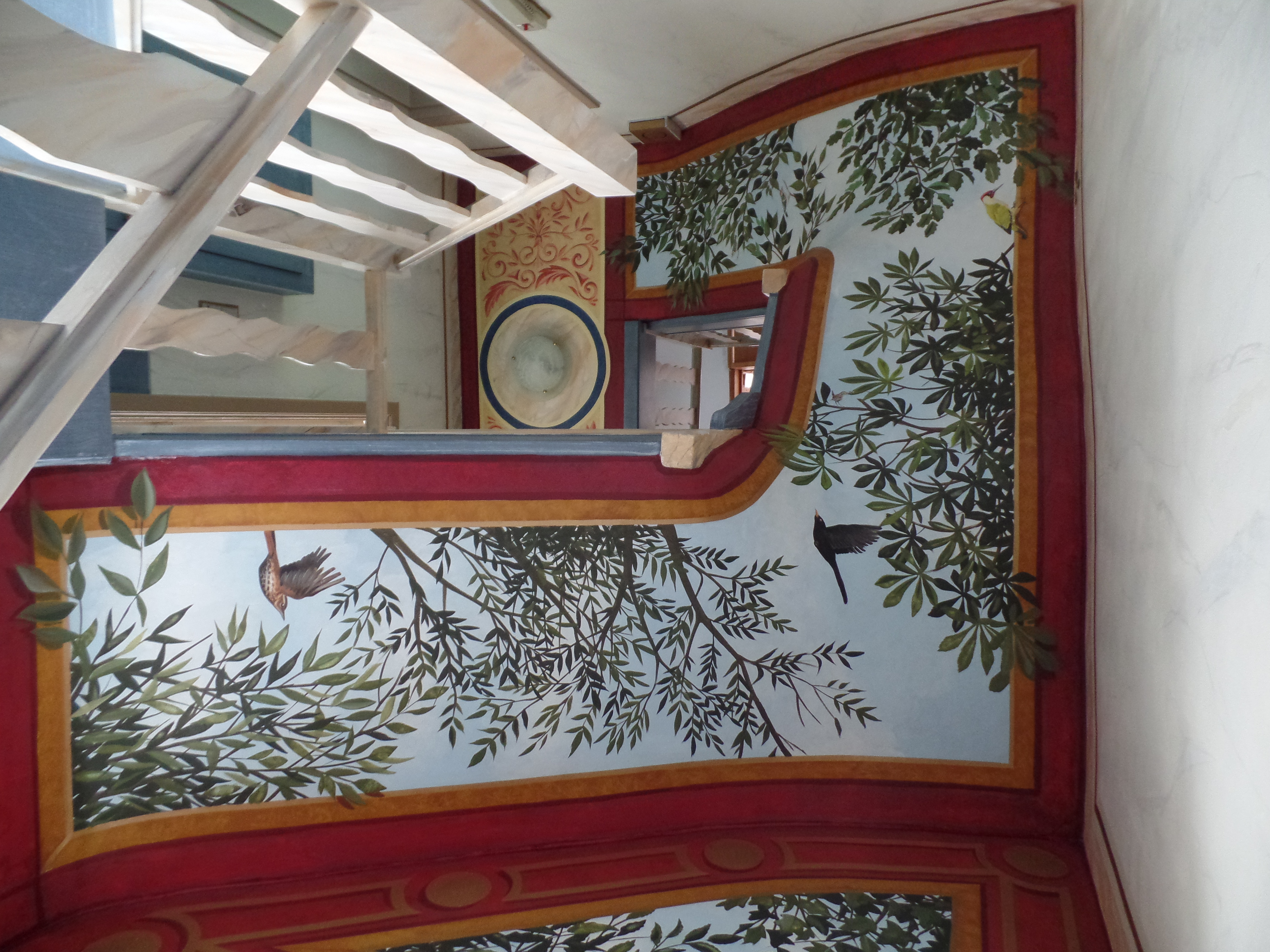 Escalier d'un privé à Berchem Ste Agathe